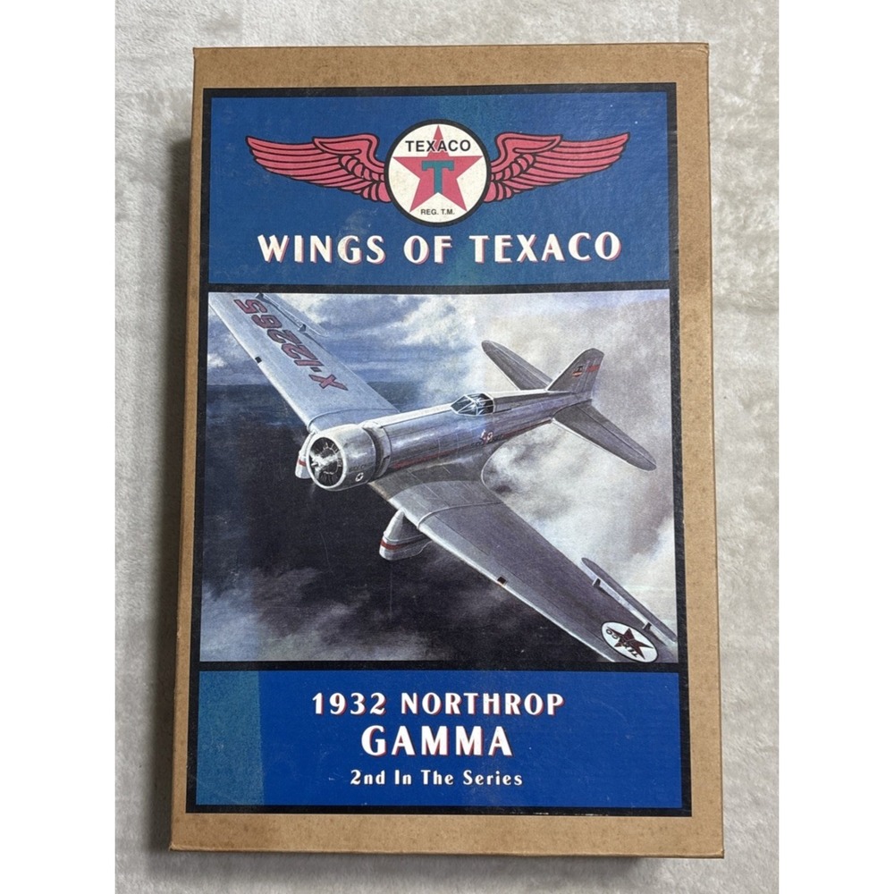 NEW ERTL Wings of Texaco 1932 Northrop Gamma Second in the Series VINTAGE 1994